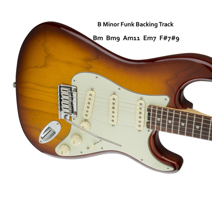 B Minor Funk Backing Track