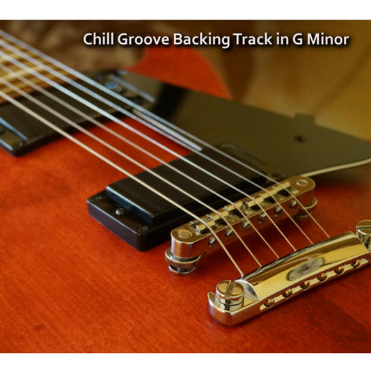 Chill Groove Guitar Backing Track in G Minor