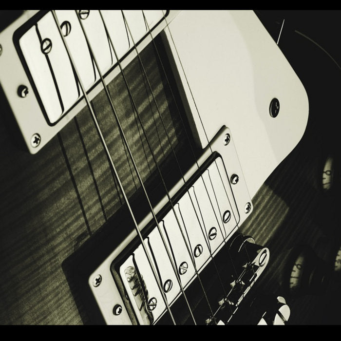 Dark Suspenseful Groove Guitar Backing Track in F Minor