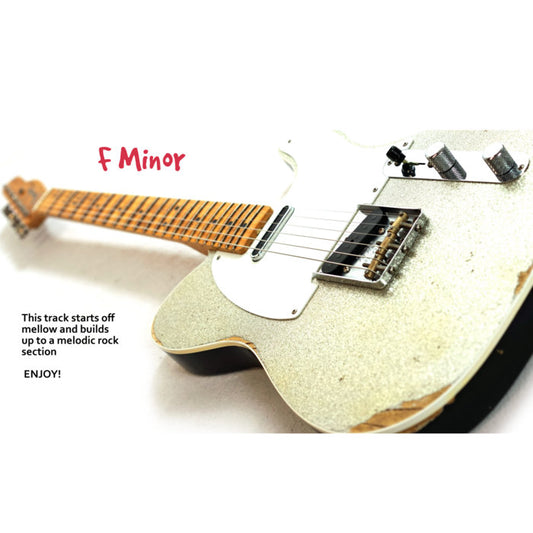 Experimental Rock Backing Track F Minor
