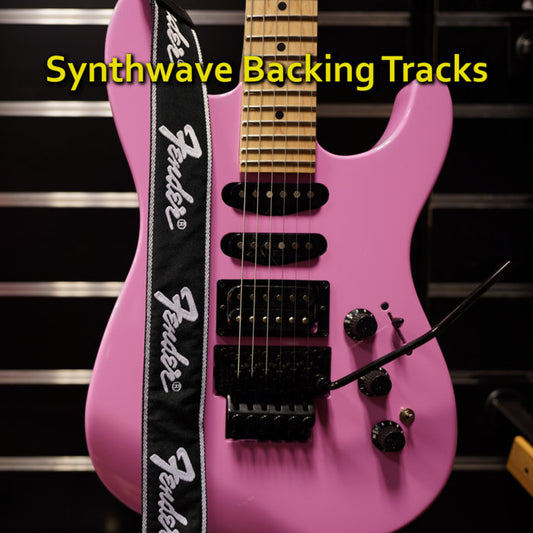 Fun Melodic Synthwave Backing Track in C Minor