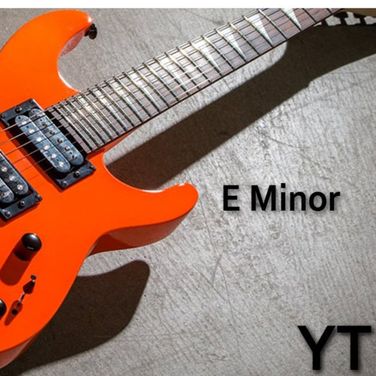 Heavy Rock Backing Track E Minor