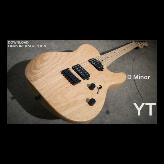 Heavy Rock Guitar Backing Track D Minor