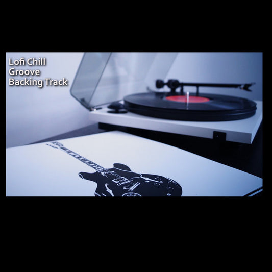 Lofi Chill Groove Guitar Backing Track in A