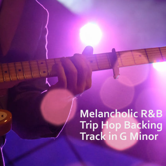 Melancholic R&B Trip Hop Backing Track in Gm