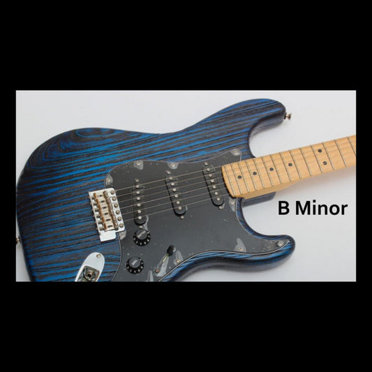 Mellow Guitar Backing Track B Minor