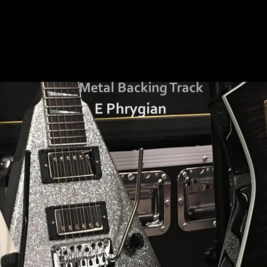 Metal Backing Track E Phrygian