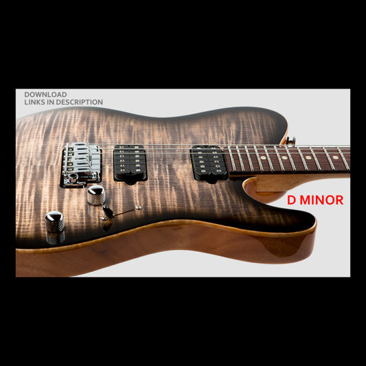Sinister Groove Backing Track D Minor