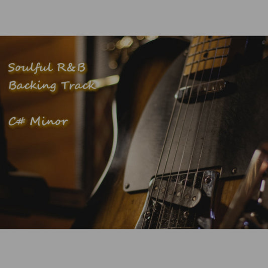 Slow Soulful R&B Backing Track in C# Minor
