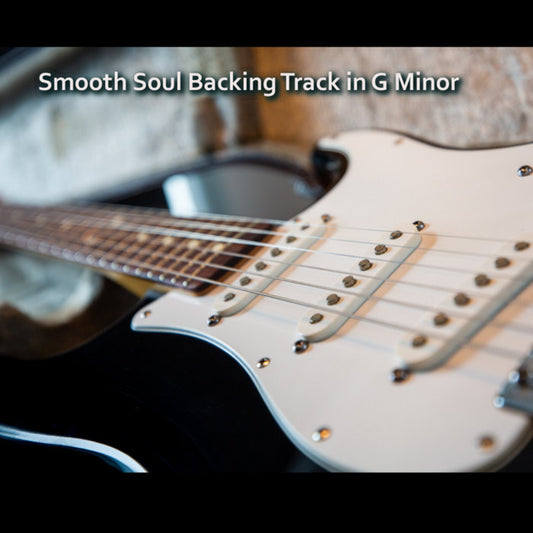 Smooth Soul Guitar Backing Track in G Minor