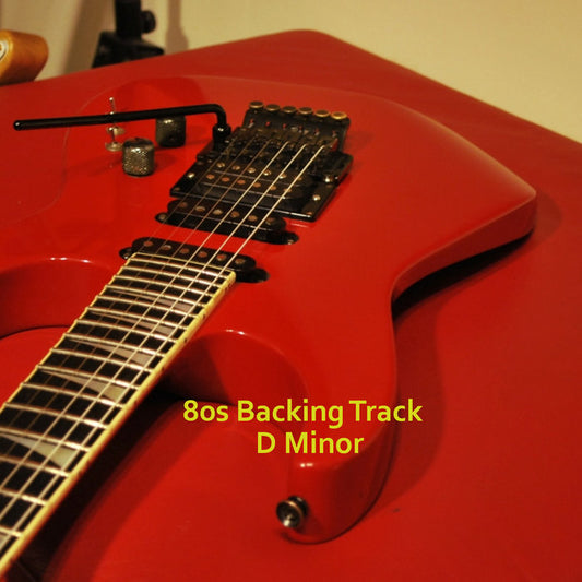 Sweet 80s Rock Backing Track Dm