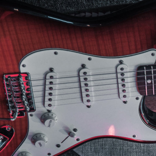 Uplifting Rock Guitar Backing Track in Bm