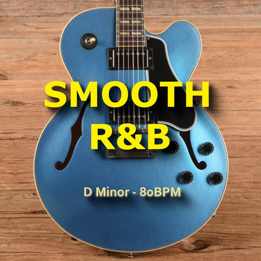 Smooth R&B Backing Track in D Minor (80 BPM)